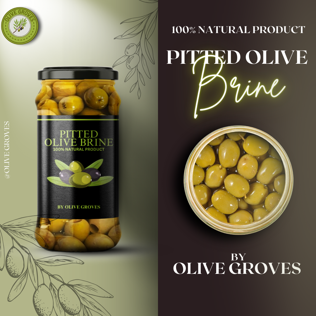 Pitted Brine Olives – Premium & Heart-Healthy