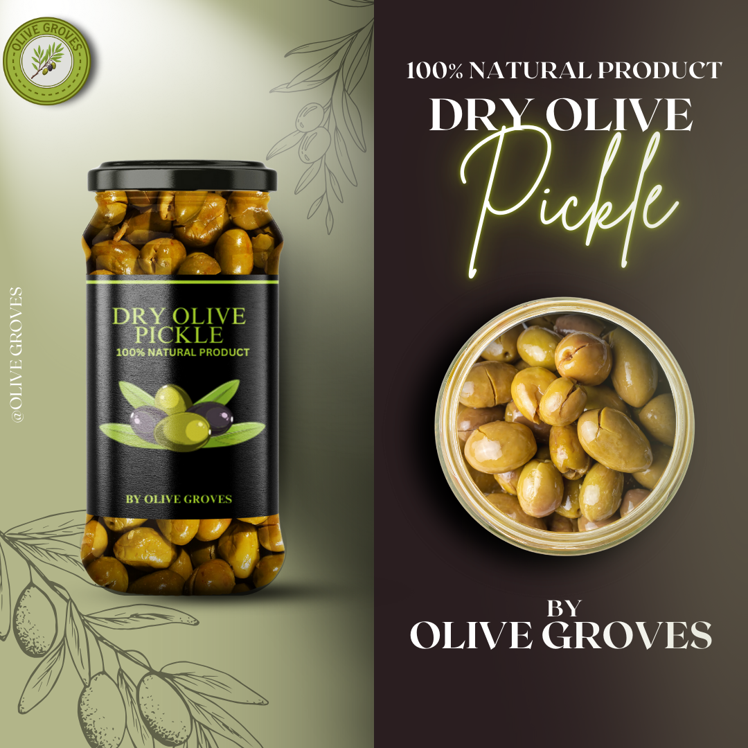 Dry Olive Pickle – Spicy & Digestive