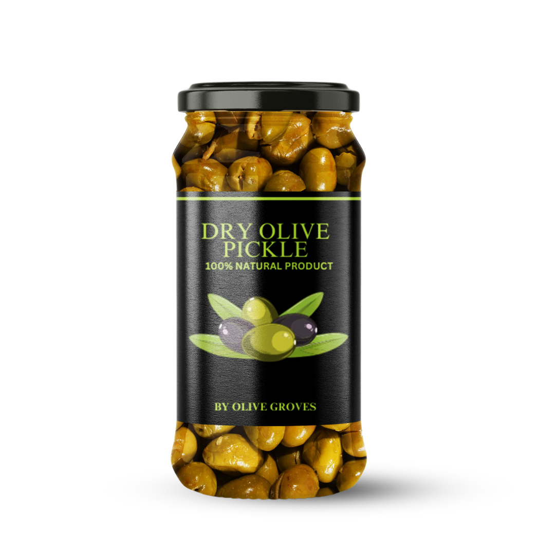 Dry Olive Pickle – Spicy & Digestive