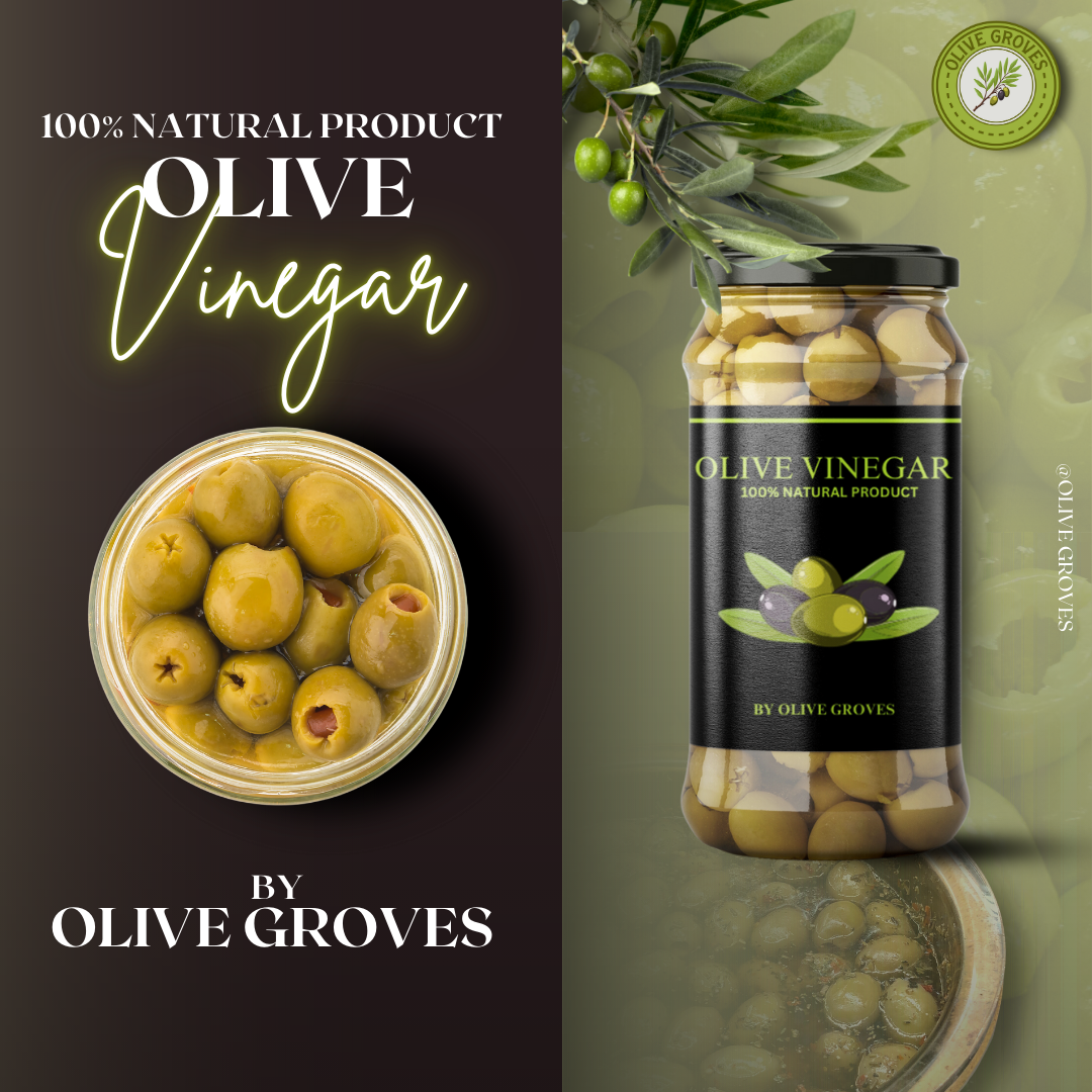 Olive Vinegar – Tangy & Detoxifying